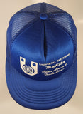 Vintage Universal Fastening Makita Open House & Trade Show Blue Snapback Mesh Trucker Cap Hat