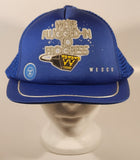 Vintage Wesco We're Plugged-In To Progress Blue Snapback Mesh Trucker Cap Hat