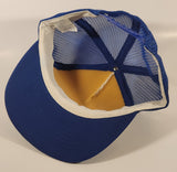 Vintage Dickson's Blue and White Snapback Mesh Trucker Cap Hat