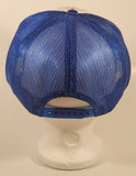 Vintage Dickson's Blue and White Snapback Mesh Trucker Cap Hat