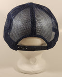 Vintage NTL National Truck League Black Snapback Mesh Trucker Cap Hat