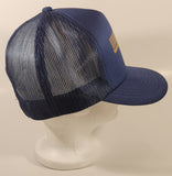 Vintage NTL National Truck League Black Snapback Mesh Trucker Cap Hat