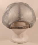 Vintage Berdick Mfg. Ltd. P.V.C. Windows & Steel Ent. Doors Penticton, B.C. Grey Snapback Mesh Trucker Cap Hat