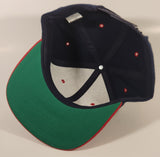 A.J.M. International Blank Black and Red Snapback Trucker Cap Hat