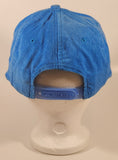 Vintage Skega Blue Corduroy Snapback Trucker Cap Hat