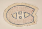 NHL Montreal Canadiens Logo Large 4 1/2" x 6" Embroidered Fabric Patch