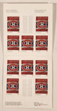Canada Post 1909 - 2009 NHL Montreal Canadiens 10 Permanent Stamps Booklet