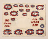 2000 Okee Dokee Sticker Co. NHL Montreal Canadiens Body Stickers (One Used)