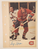 1971-72 Columbian NHL Action Players Montreal Canadiens Terrance Victor Harper Jumbo Trading Card