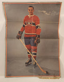 Vintage 1966 Weekend Magazine Allstars Series NHL Montreal Canadiens Jacques Laperriere Bobby Hull Chicago Blackhawks Double Sided Magazine Clipping