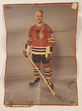 Vintage 1966 Weekend Magazine Allstars Series NHL Montreal Canadiens Jacques Laperriere Bobby Hull Chicago Blackhawks Double Sided Magazine Clipping