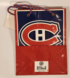 NHL Hockey Rules Montreal Canadiens 7" x 9" Glossy Paper Gift Bag
