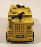 1981 Hot Wheels Workhorses Airport Rescue Yellow Fire Truck Die Cast Toy Car Firefighting Emergency Rescue Vehicle Hong Kong