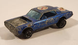 Vintage 1968 Hot Wheels Custom Cougar Spectraflame Blue Die Cast Toy Car Vehicle