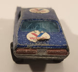 Vintage 1968 Hot Wheels Custom Cougar Spectraflame Blue Die Cast Toy Car Vehicle