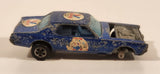 Vintage 1968 Hot Wheels Custom Cougar Spectraflame Blue Die Cast Toy Car Vehicle