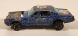 Vintage 1968 Hot Wheels Custom Cougar Spectraflame Blue Die Cast Toy Car Vehicle