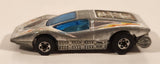 Vintage 1977 Hot Wheels Super Chromes Large Charge Chrome Die Cast Toy Car Vehicle