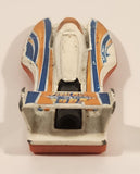 2005 Hot Wheels Final Run Hydroplane White Die Cast Toy Speed Boat Vehicle