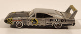 2001 Hot Wheels Rod Squadron 1970 Dodge Charger Daytona Silver Metalflake Die Cast Toy Car Vehicle