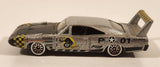 2001 Hot Wheels Rod Squadron 1970 Dodge Charger Daytona Silver Metalflake Die Cast Toy Car Vehicle