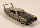 2001 Hot Wheels Rod Squadron 1970 Dodge Charger Daytona Silver Metalflake Die Cast Toy Car Vehicle