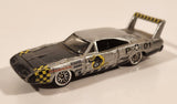 2001 Hot Wheels Rod Squadron 1970 Dodge Charger Daytona Silver Metalflake Die Cast Toy Car Vehicle
