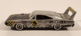 2001 Hot Wheels Rod Squadron 1970 Dodge Charger Daytona Silver Metalflake Die Cast Toy Car Vehicle