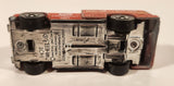 1978 Hot Wheels Emergency Squad Rescue Ranger Red Fire Truck Die Cast Toy Car Vehicle - BW - Blue Lights - Hong Kong