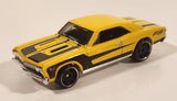 2014 Hot Wheels Workshop Muscle Mania '67 Chevelle SS 396 Yellow Die Cast Toy Car Vehicle