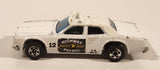 1978 Hot Wheels Flying Colors Highway Patrol Dodge Monaco #12 White Die Cast Toy Car Police Emergency Vehicle