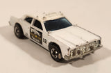 1978 Hot Wheels Flying Colors Highway Patrol Dodge Monaco #12 White Die Cast Toy Car Police Emergency Vehicle