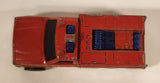1978 Hot Wheels Emergency Squad Rescue Ranger Red Fire Truck Die Cast Toy Car Vehicle - BW - Blue Lights - Hong Kong