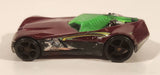 2017 Hot Wheels Mystery Models Ettorium Metalflake Dark Red Die Cast Toy Car Vehicle