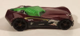 2017 Hot Wheels Mystery Models Ettorium Metalflake Dark Red Die Cast Toy Car Vehicle