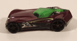 2017 Hot Wheels Mystery Models Ettorium Metalflake Dark Red Die Cast Toy Car Vehicle