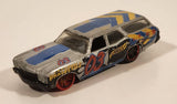 2018 Hot Wheels HW Daredevils '70 Chevelle SS Wagon 03 Silver Die Cast Toy Car Vehicle