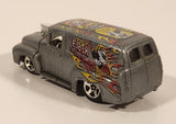 2003 Hot Wheels Work Crewsers '56 Ford Truck Metalflake Dark Grey Die Cast Toy Car Vehicle