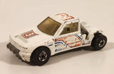 1992 Hot Wheels Peugeot 205 Rallye White #3 "Pirelli" Die Cast Toy Car Vehicle