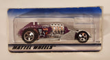1999 Hot Wheels Car-toon Friends Saltflat Racer Purple Die Cast Toy Car Vehicle New in Partial Package