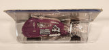 1999 Hot Wheels Car-toon Friends Saltflat Racer Purple Die Cast Toy Car Vehicle New in Partial Package