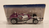 1999 Hot Wheels Car-toon Friends Saltflat Racer Purple Die Cast Toy Car Vehicle New in Partial Package