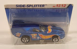 1997 Hot Wheels First Editions Side-Splitter Pontiac Firebird Funny Car Metalflake Blue Die Cast Toy Car Vehicle New in Partial Package
