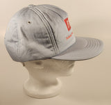 Vintage FPL Federal Pioneer Limited Grey Snapback Trucker Cap Hat
