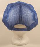 Vintage Kaverit Steel and Crane Ltd. Dark Blue Snapback Mesh Trucker Cap Hat