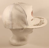 Vintage Highland Valley Copper White Snapback Mesh Trucker Cap Hat