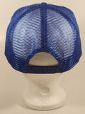 Vintage 1969 to 1995 YYF Penticton Tower Blue Snapback Mesh Trucker Cap Hat