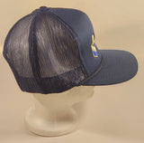 Vintage Ziebart Blue Snapback Mesh Trucker Cap Hat