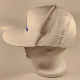 Vintage Scandura White Snapback Trucker Cap Hat