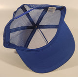 Vintage 1969 to 1995 YYF Penticton Tower Blue Snapback Mesh Trucker Cap Hat